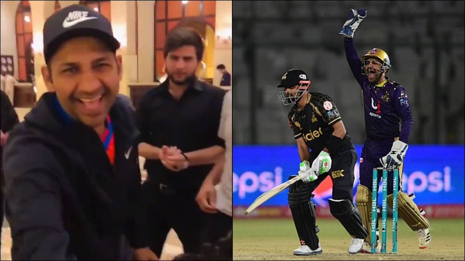 'Zalmi ko aisa harao ke sannate mai aa jaaye': Sarfaraz Ahmed's hilarious clip for Babar's side goes viral 'Zalmi ko aisa harao ke sannate mai aa jaaye': Sarfaraz Ahmed's hilarious clip for Babar's side goes viral