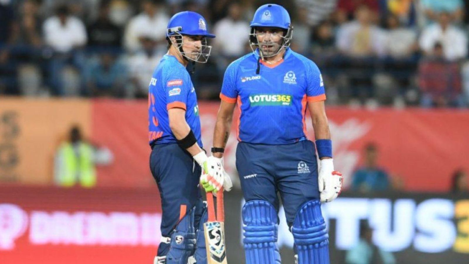 LLC 2023: Brett Lee's stifling last over overshadows Gautam Gambhir's half-century as World Giants beat India Maharajas by 2 runs LLC 2023: Brett Lee's stifling last over overshadows Gautam Gambhir's half-century as World Giants beat India Maharajas by 2 runs