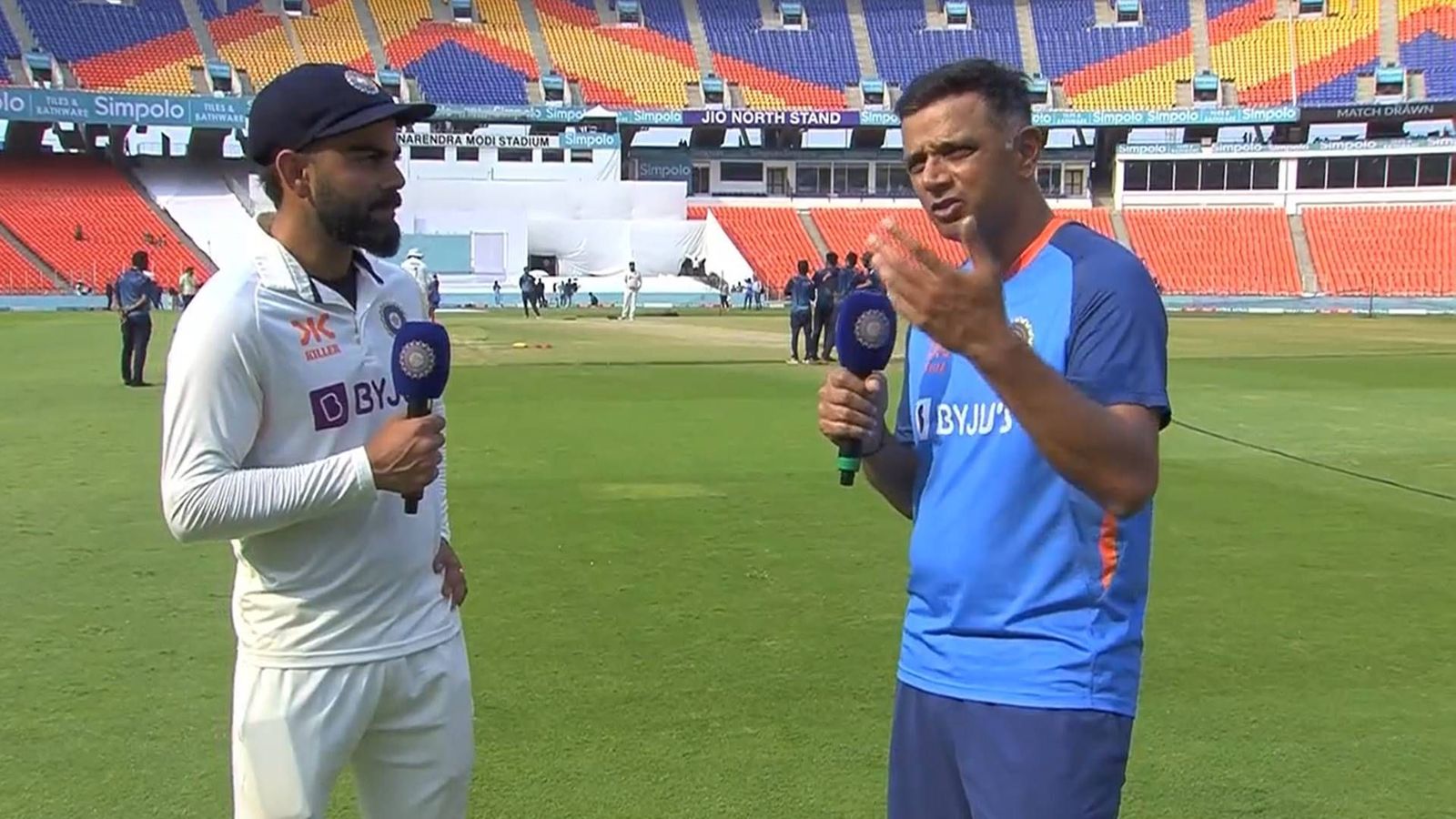 'You made me wait for a long time...': Relieved Rahul Dravid asks Virat Kohli how tough was century drought 'You made me wait for a long time...': Relieved Rahul Dravid asks Virat Kohli how tough was century drought