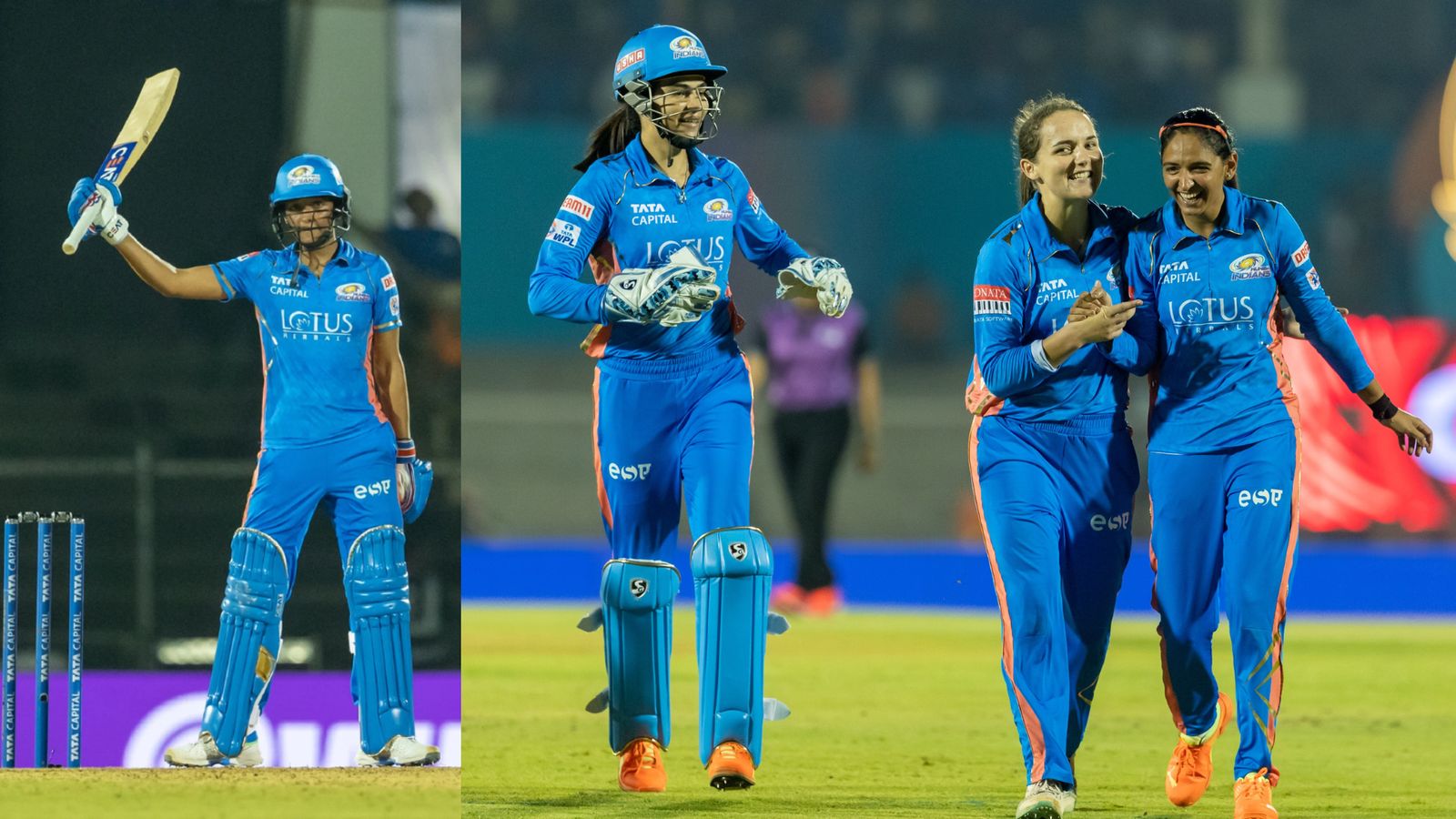 WPL 2023, MI vs GG: Mumbai create history; become first team to qualify for knockouts after Gujarat bow down to Harman's tactics WPL 2023, MI vs GG: Mumbai create history; become first team to qualify for knockouts after Gujarat bow down to Harman's tactics