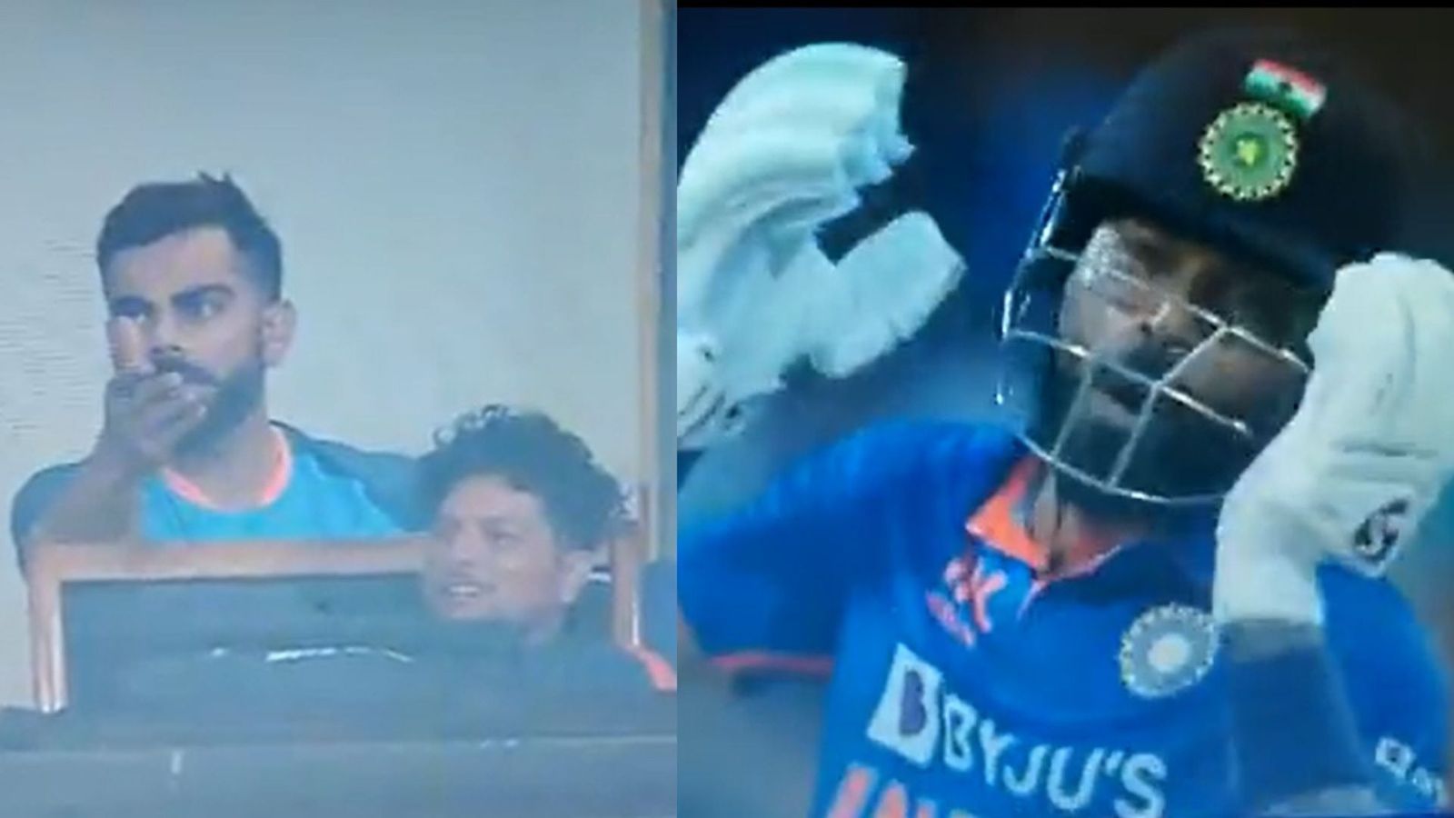 WATCH: Virat Kohli loses his cool at skipper Hardik Pandya after he fails to utilise free-hit chance properly WATCH: Virat Kohli loses his cool at skipper Hardik Pandya after he fails to utilise free-hit chance properly