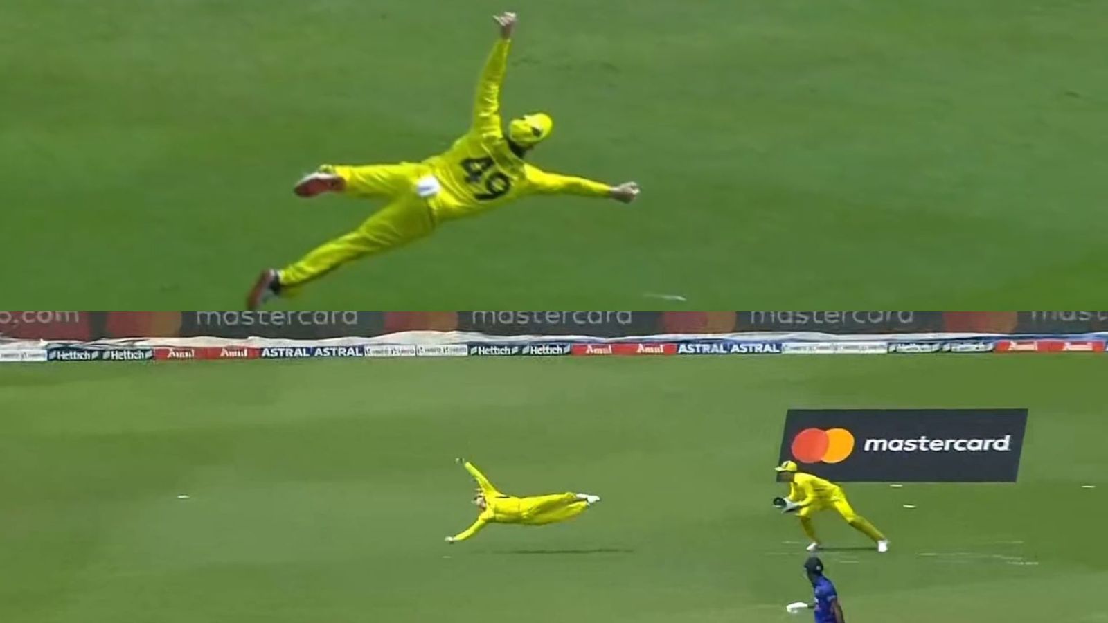 Watch: 'Superman' Steve Smith stuns Hardik Pandya and onlookers with jaw-dropping one-handed catch, sets internet on fire Watch: 'Superman' Steve Smith stuns Hardik Pandya and onlookers with jaw-dropping one-handed catch, sets internet on fire