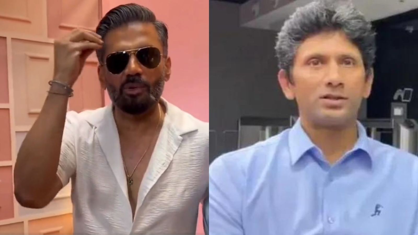 'Doesn't matter what the outsiders say...': Suniel Shetty takes a subtle jibe at Venkatesh Prasad amidst latter's crisp criticism of KL Rahul; watch video 'Doesn't matter what the outsiders say...': Suniel Shetty takes a subtle jibe at Venkatesh Prasad amidst latter's crisp criticism of KL Rahul; watch video
