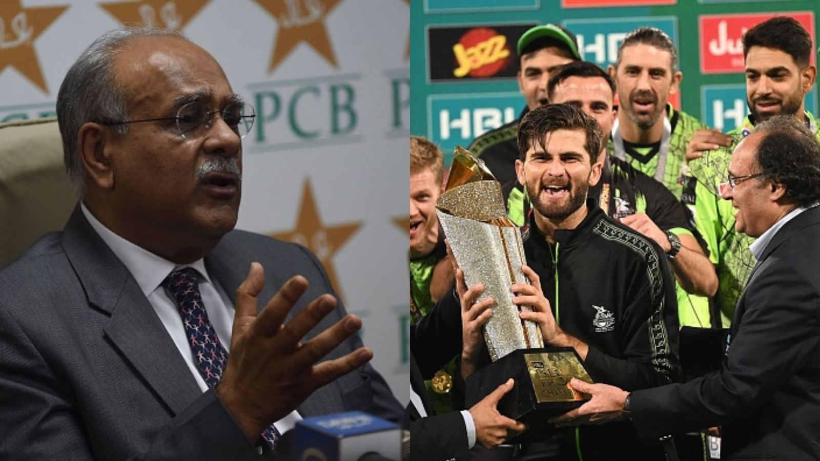 PCB chief Najam Sethi makes a shocking claim, says 'IPL's digital rating was 130 million and PSL's is more than...' PCB chief Najam Sethi makes a shocking claim, says 'IPL's digital rating was 130 million and PSL's is more than...'