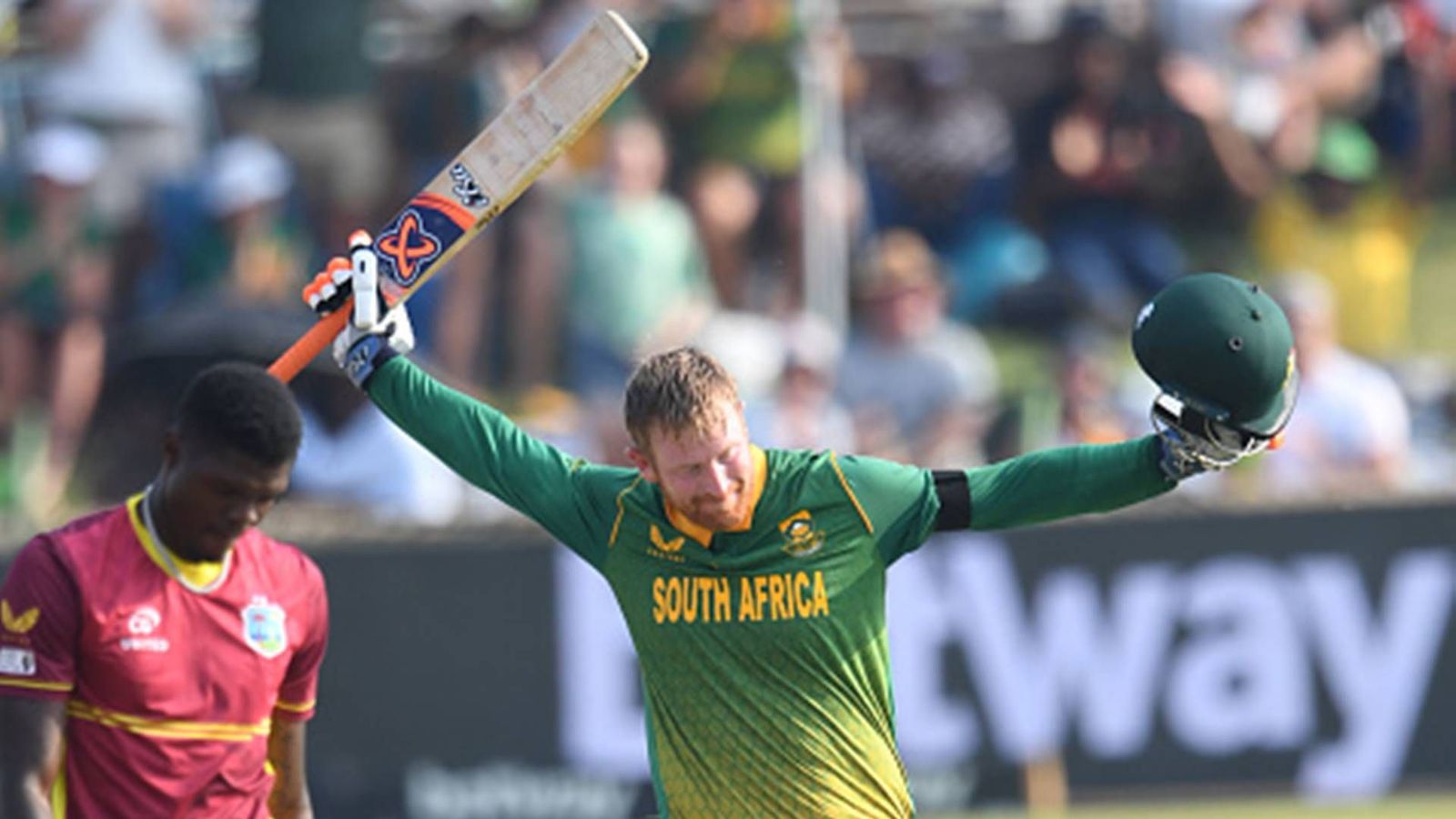 Heinrich Klaasen torments West Indies bowlers with 54-ball century to help South Africa chase down 261 inside 30 overs, level series 1-1 Heinrich Klaasen torments West Indies bowlers with 54-ball century to help South Africa chase down 261 inside 30 overs, level series 1-1