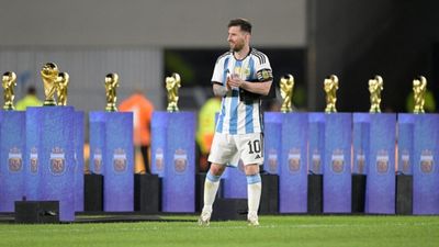 WATCH: Lionel Messi brings up 800 career goals with fantastic free-kick, gets teary-eyed during fans' felicitation ceremony SportsTak