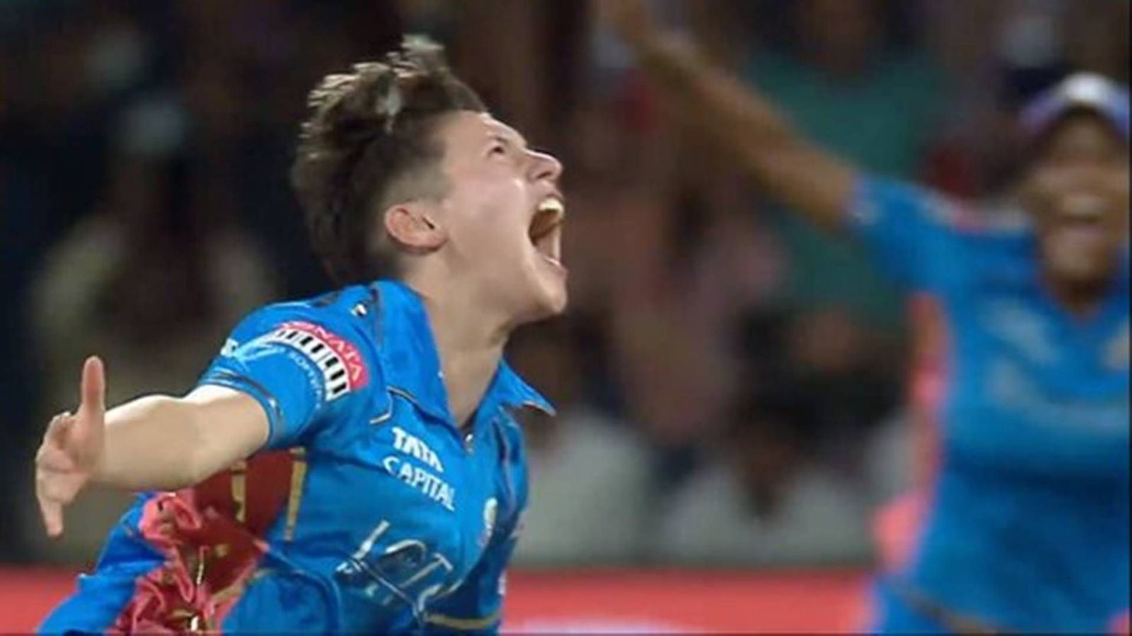 Watch: Mumbai Indians' Issy Wong takes first ever hat-trick of WPL Watch: Mumbai Indians' Issy Wong takes first ever hat-trick of WPL