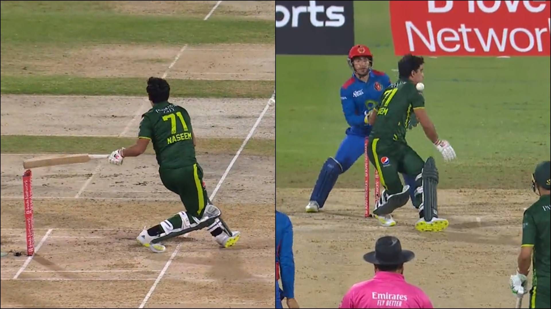 Watch: Clueless Naseem Shah gets out hit wicket in unusual style as Pakistan succumb to record low at Sharjah Watch: Clueless Naseem Shah gets out hit wicket in unusual style as Pakistan succumb to record low at Sharjah