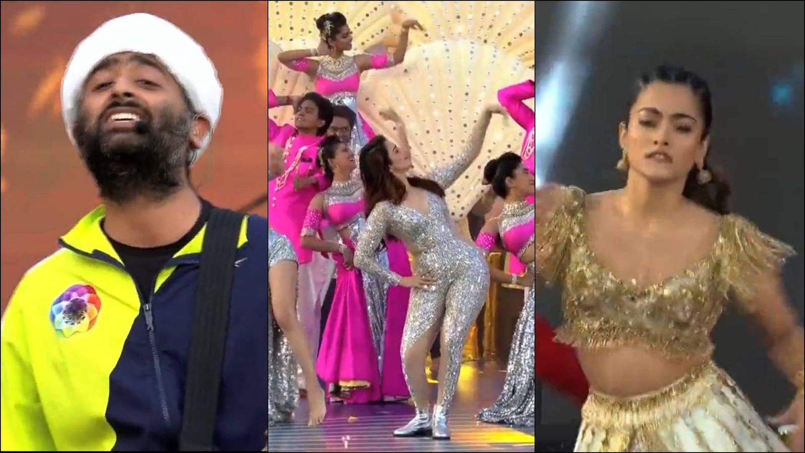 Watch: Rashmika Mandanna, Tamannah Bhatia and Arijit Singh set the stage on fire in IPL 2023 opening ceremony Watch: Rashmika Mandanna, Tamannah Bhatia and Arijit Singh set the stage on fire in IPL 2023 opening ceremony