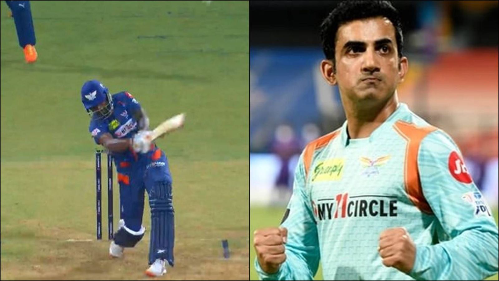 Gautam Gambhir's super tactic to send impact player on last ball of innings pays dividends as Gowtham finishes in style Gautam Gambhir's super tactic to send impact player on last ball of innings pays dividends as Gowtham finishes in style