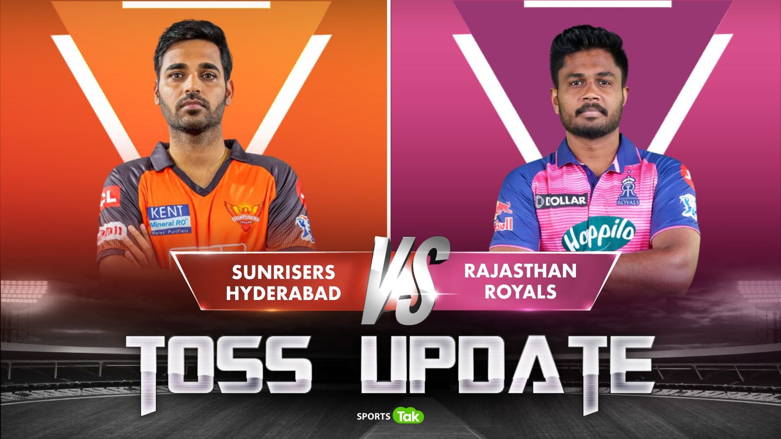 IPL 2023, SRH vs RR: Bhuvneshwar includes ex-PBKS skipper in Hyderabad's playing XI as Sanju's brigade put to bat first IPL 2023, SRH vs RR: Bhuvneshwar includes ex-PBKS skipper in Hyderabad's playing XI as Sanju's brigade put to bat first