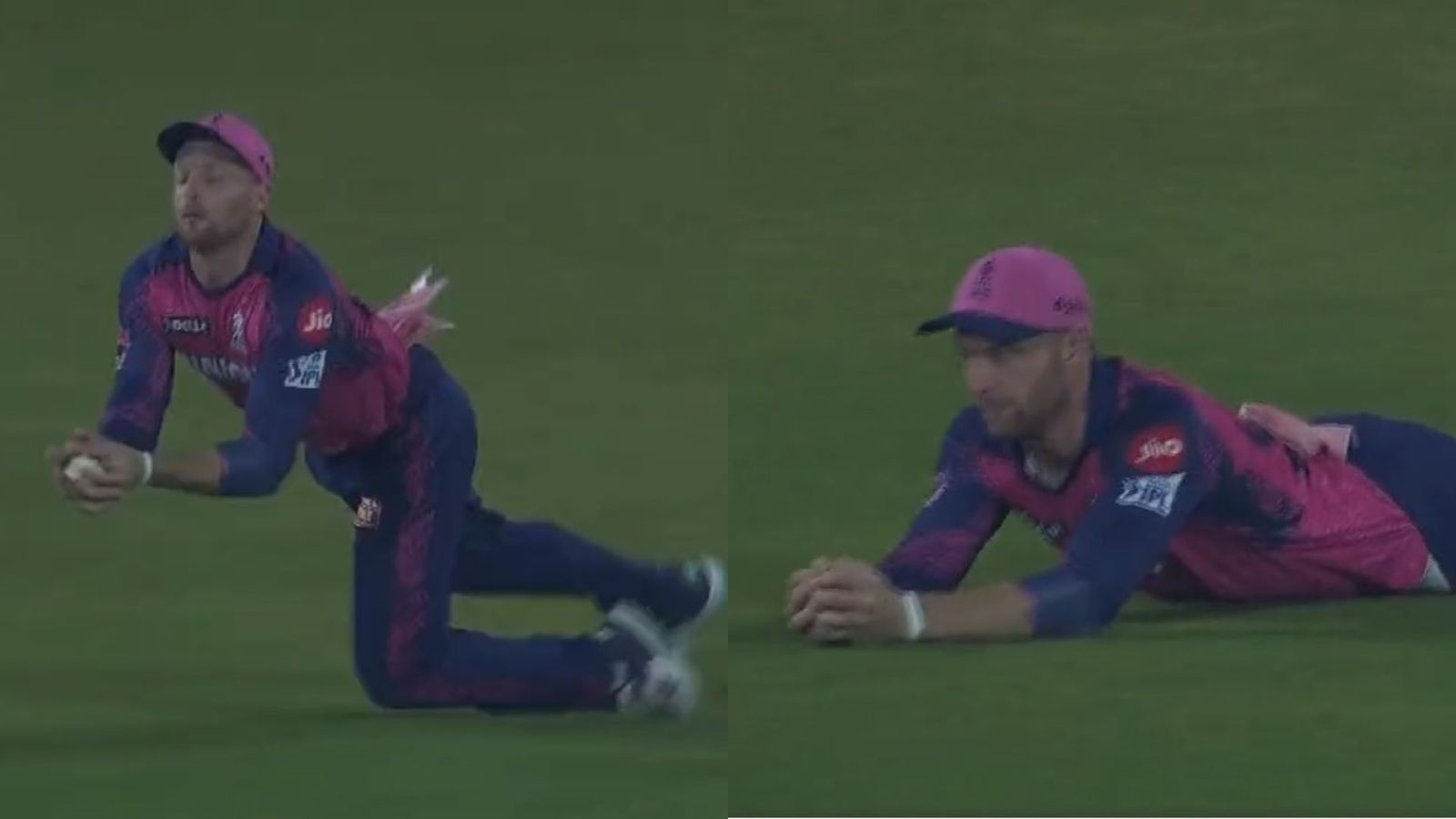 Watch: Fielder Jos Buttler takes a stunning catch but Rajasthan Royals fret over his availability moving forward Watch: Fielder Jos Buttler takes a stunning catch but Rajasthan Royals fret over his availability moving forward