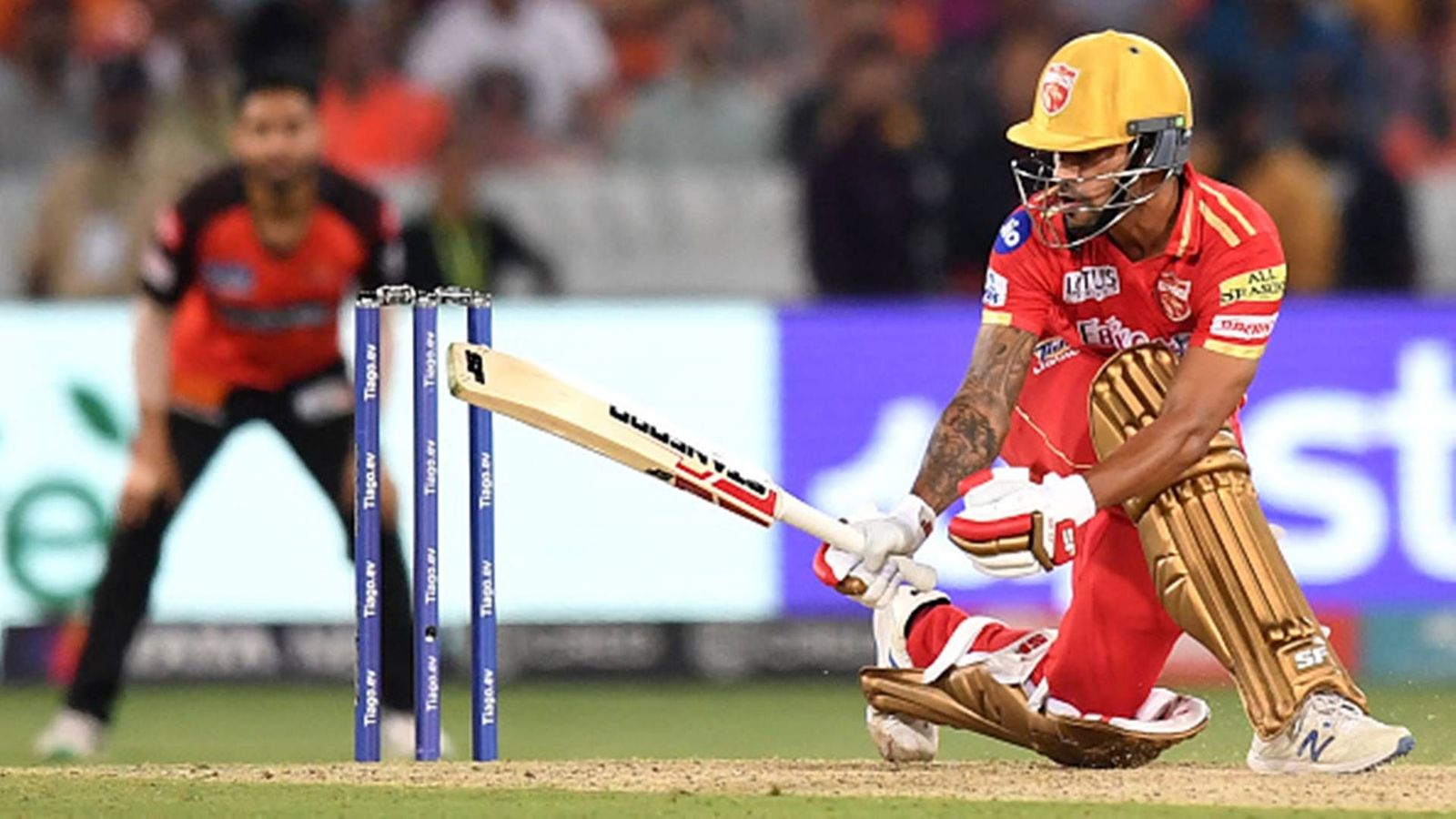 Shikhar Dhawan becomes 2nd captain in IPL history to achieve this rare feat with unbeaten 99 after monumental collapse Shikhar Dhawan becomes 2nd captain in IPL history to achieve this rare feat with unbeaten 99 after monumental collapse