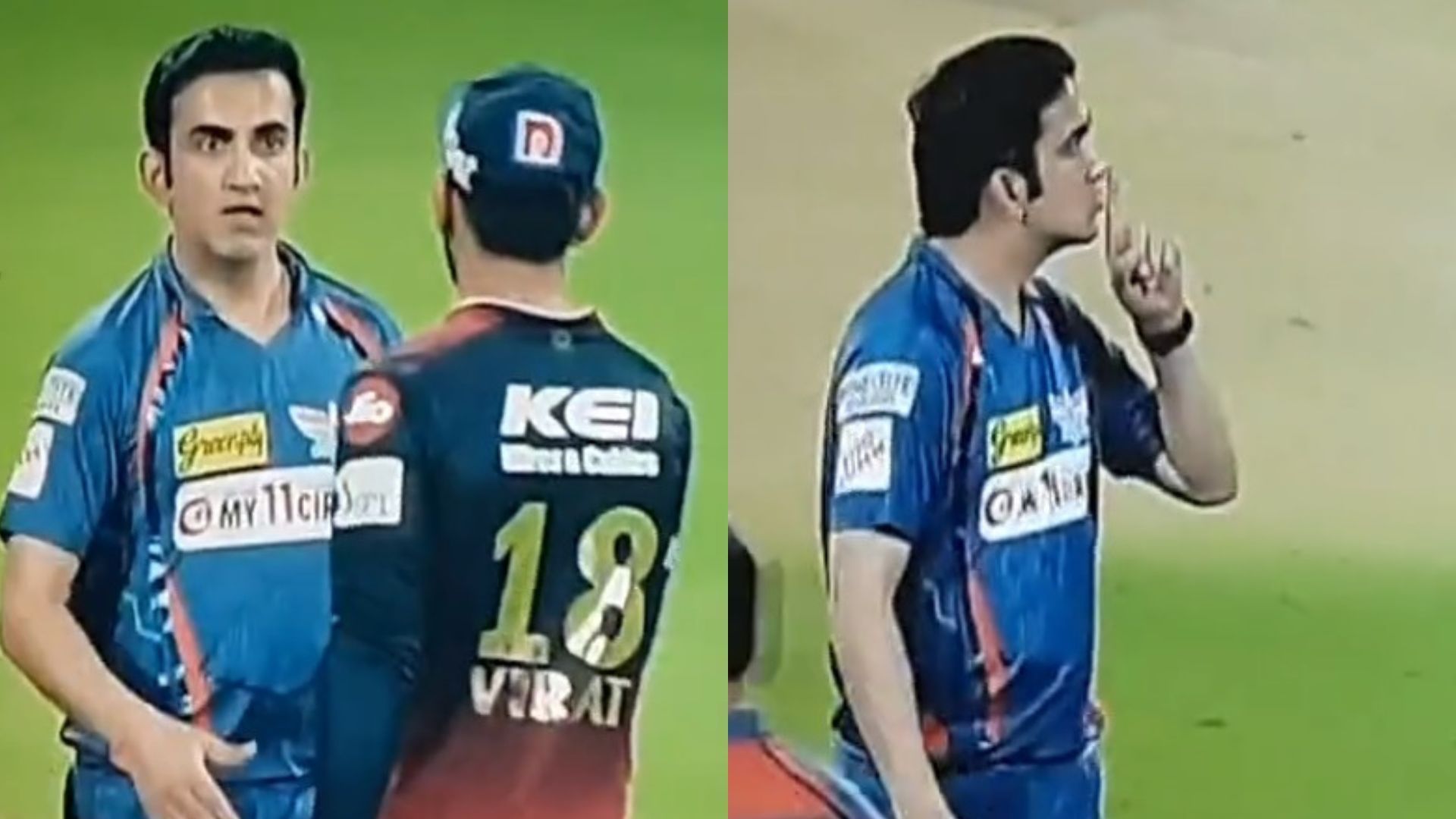 Watch: Gautam Gambhir gives Virat Kohli a cold handshake before silencing the Chinnaswamy crowd; video goes viral Watch: Gautam Gambhir gives Virat Kohli a cold handshake before silencing the Chinnaswamy crowd; video goes viral