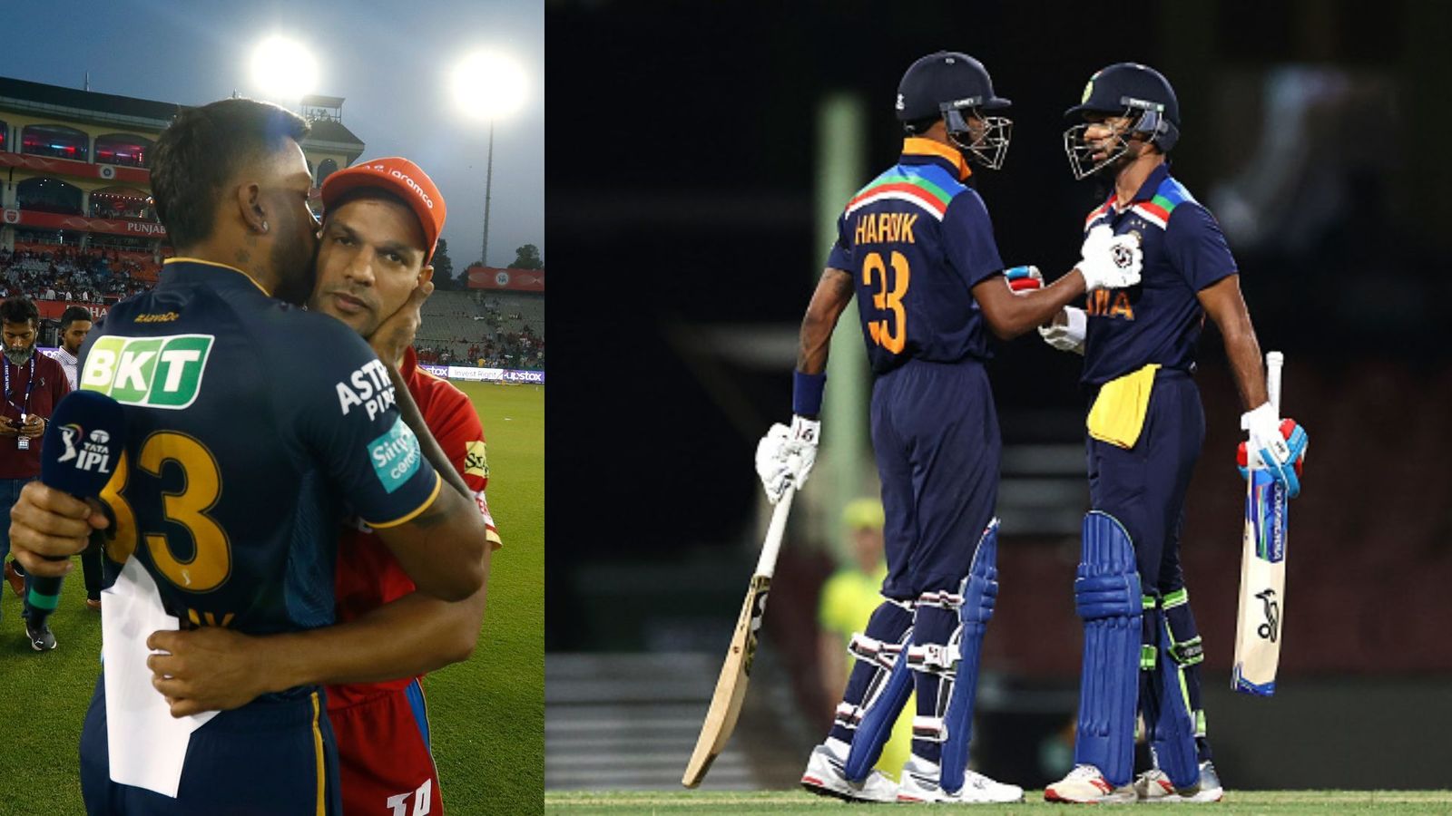 IPL 2023: Hardik Pandya consoles opposing skipper Shikhar Dhawan with 'kiss' after toss — SEE PIC IPL 2023: Hardik Pandya consoles opposing skipper Shikhar Dhawan with 'kiss' after toss — SEE PIC