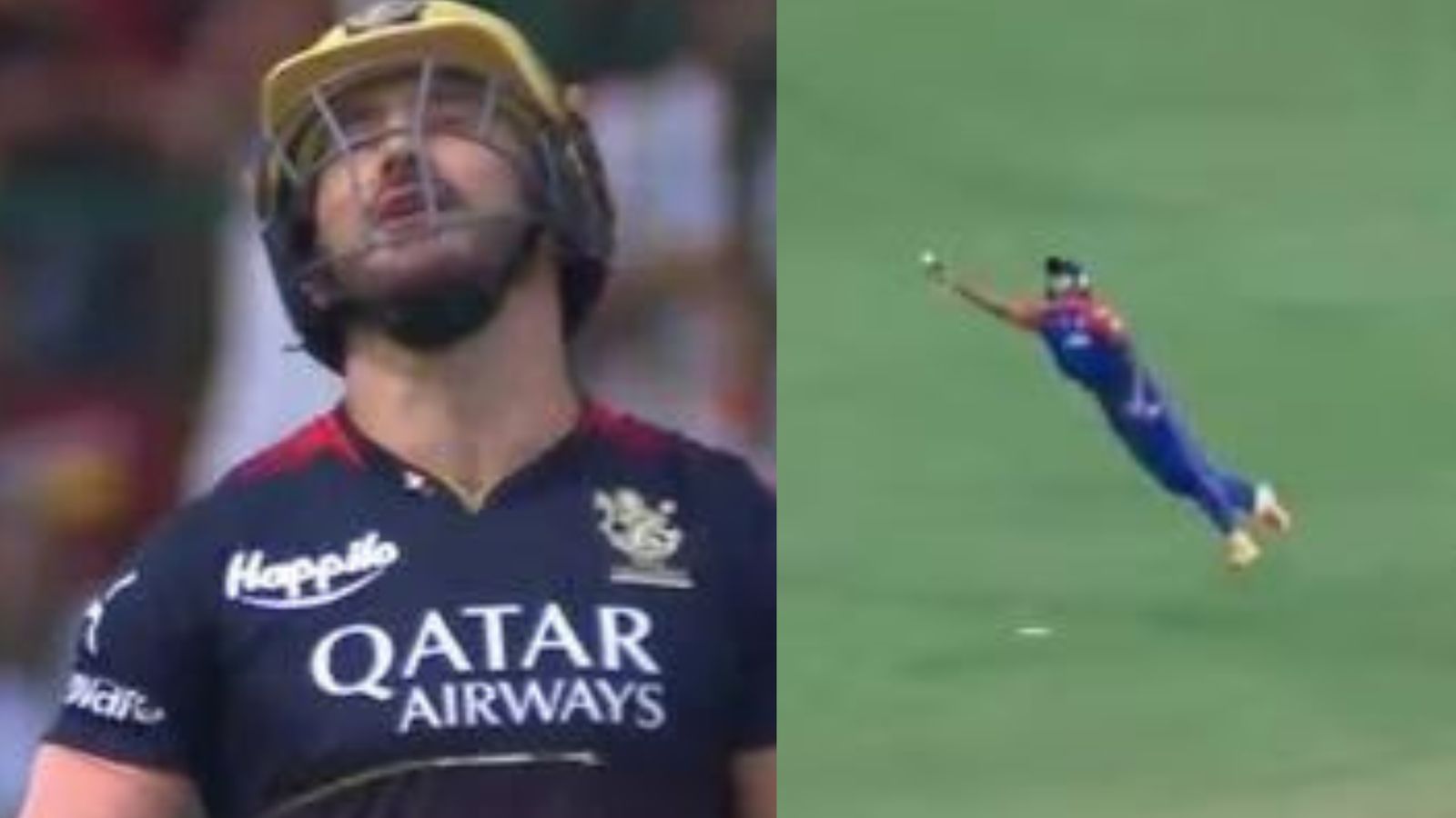 Watch: Faf Du Plessis left flabbergasted after Aman Khan pulls off one-handed blinder to send RCB skipper packing Watch: Faf Du Plessis left flabbergasted after Aman Khan pulls off one-handed blinder to send RCB skipper packing