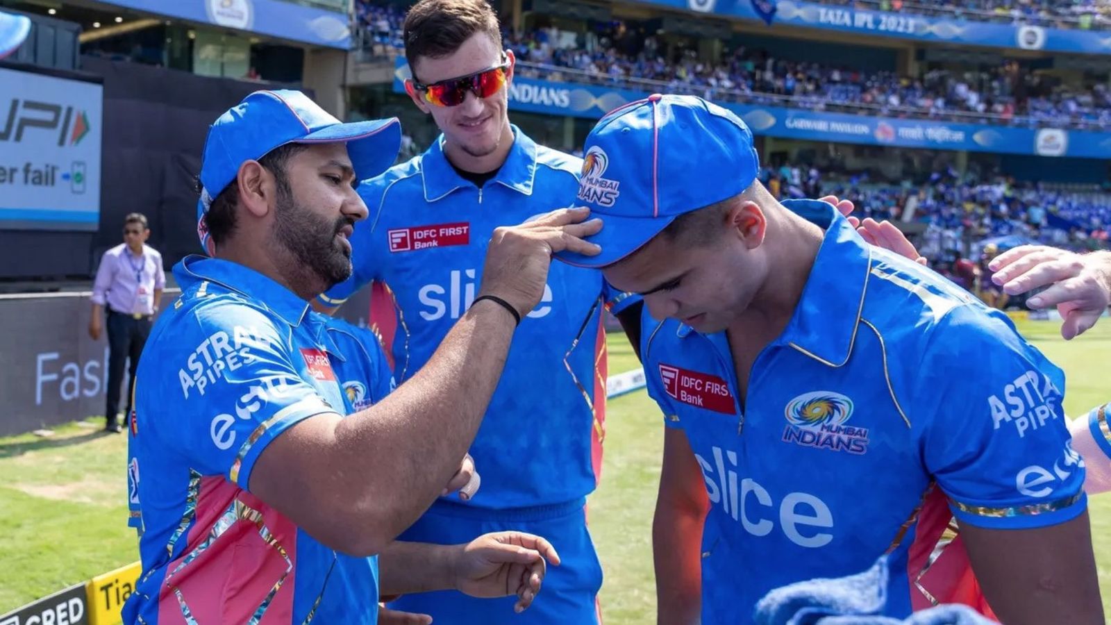 Arjun Tendulkar: From watching his father lift WC trophy at Wankhede to making his IPL debut on same ground, Tendulkar Jr's dreams come true Arjun Tendulkar: From watching his father lift WC trophy at Wankhede to making his IPL debut on same ground, Tendulkar Jr's dreams come true