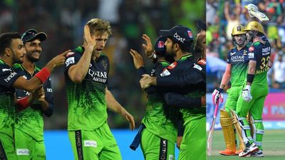 IPL 2023: Glenn Maxwell-Faf Du Plessis fireworks in first innings prove too much for RR as Bangalore win the battle of Royals SportsTak