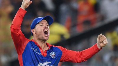 IPL 2023: David Warner fined Rs 12 lakh for breaching Code of Conduct during Delhi Capitals' game against Sunrisers Hyderabad SportsTak