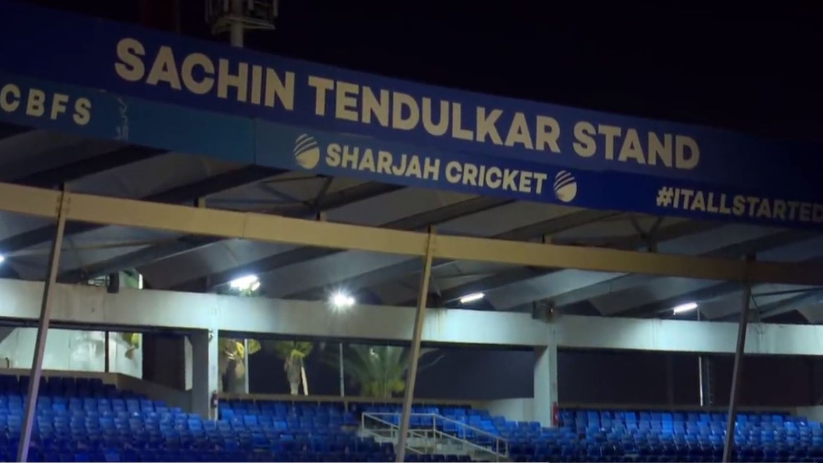 'Desert Storm': Sharjah cricket stadium stand renamed after legendary Sachin Tendulkar on his 50th birthday 'Desert Storm': Sharjah cricket stadium stand renamed after legendary Sachin Tendulkar on his 50th birthday