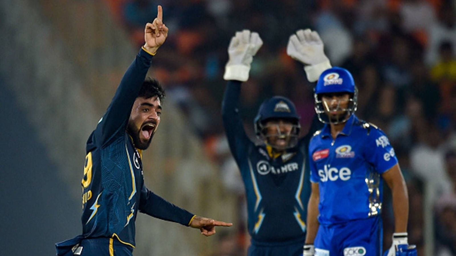 GT vs MI: Powerless top order lets Mumbai Indians down again, Gujarat Titans register massive 55-run win after posting their highest total GT vs MI: Powerless top order lets Mumbai Indians down again, Gujarat Titans register massive 55-run win after posting their highest total
