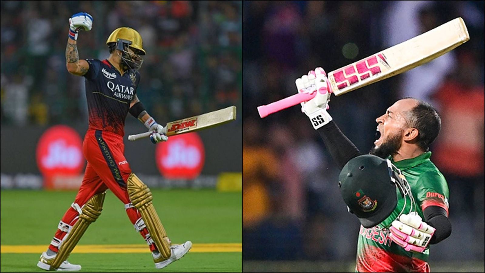 Virat Kohli breaks Mushfiqur Rahim's T20 record en route half-century at M. Chinnaswamy Stadium against KKR Virat Kohli breaks Mushfiqur Rahim's T20 record en route half-century at M. Chinnaswamy Stadium against KKR