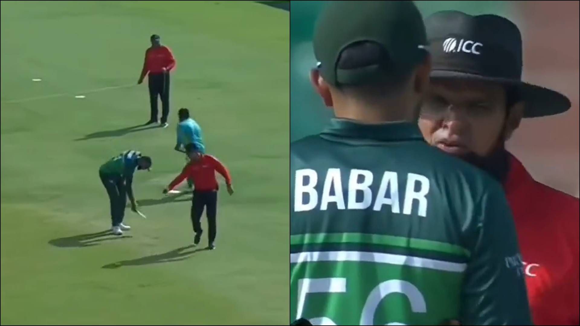 Watch: 30-yard circle changed after umpire Aleem Dar notices mismeasurement, commentators couldn't stop laughing as PAK vs NZ 2nd ODI halted for 6 minutes SportsTak