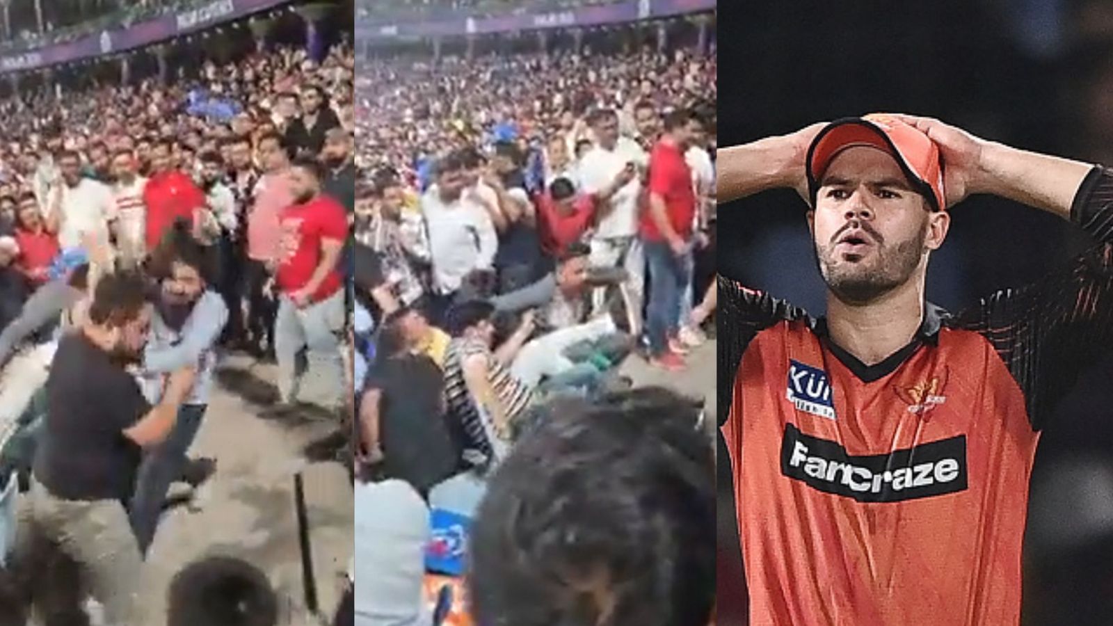 WATCH: Delhi fans lose their cool during DC vs SRH fixture, engage in violent fighting in stands WATCH: Delhi fans lose their cool during DC vs SRH fixture, engage in violent fighting in stands