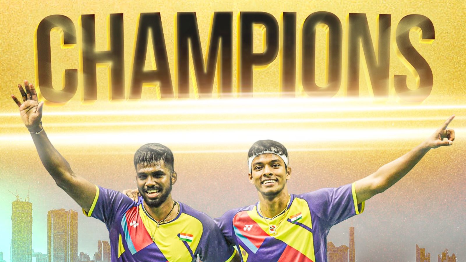 Badminton Asia C'ships: Satwik-Chirag create own piece of history with elusive gold, survive early scare to beat Malaysian duo in final Badminton Asia C'ships: Satwik-Chirag create own piece of history with elusive gold, survive early scare to beat Malaysian duo in final