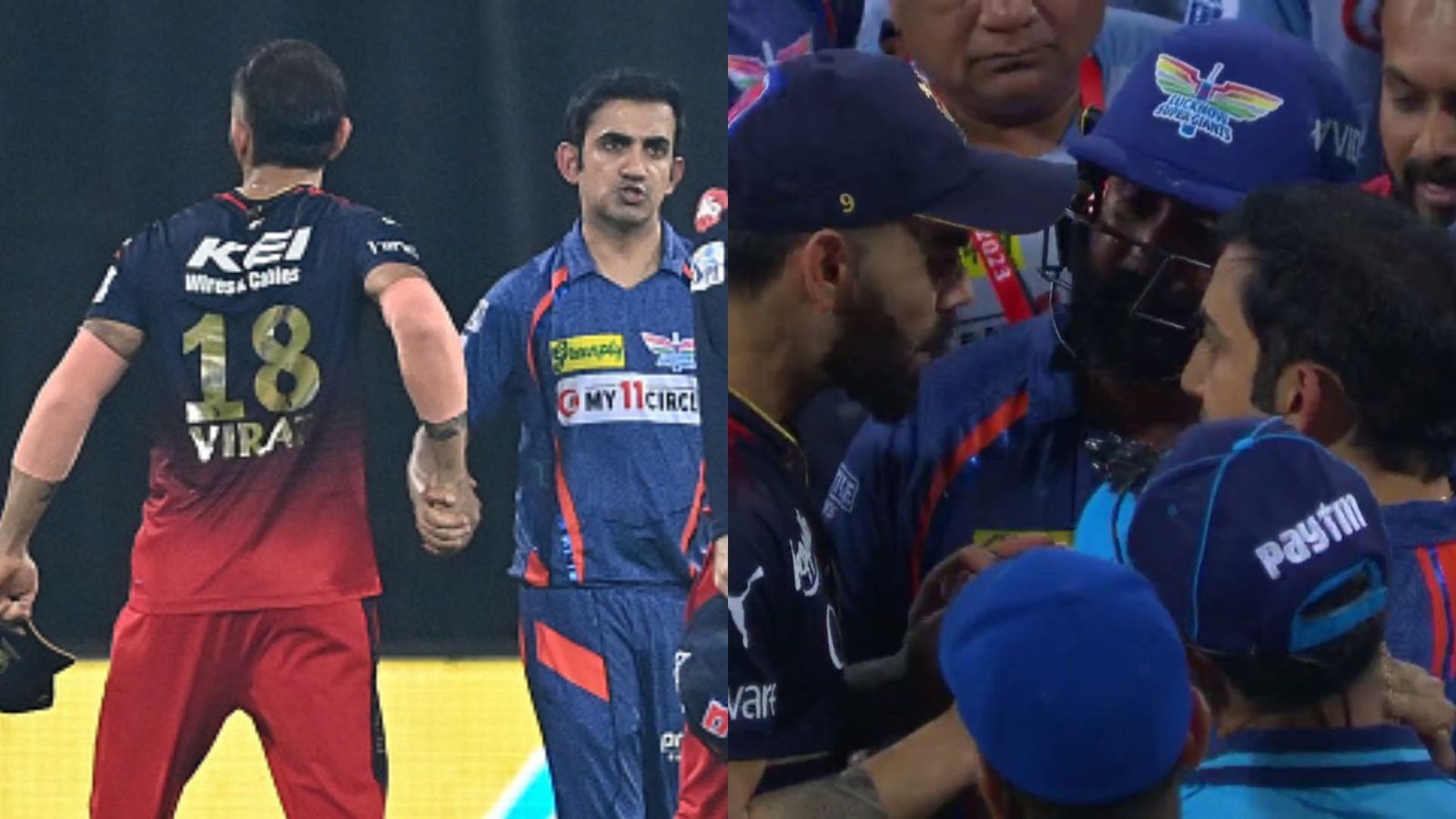 IPL 2023: Massive fine imposed on Virat Kohli, Gautam Gambhir and Naveen-ul-Haq for indulging in verbal fight after LSG vs RCB game IPL 2023: Massive fine imposed on Virat Kohli, Gautam Gambhir and Naveen-ul-Haq for indulging in verbal fight after LSG vs RCB game