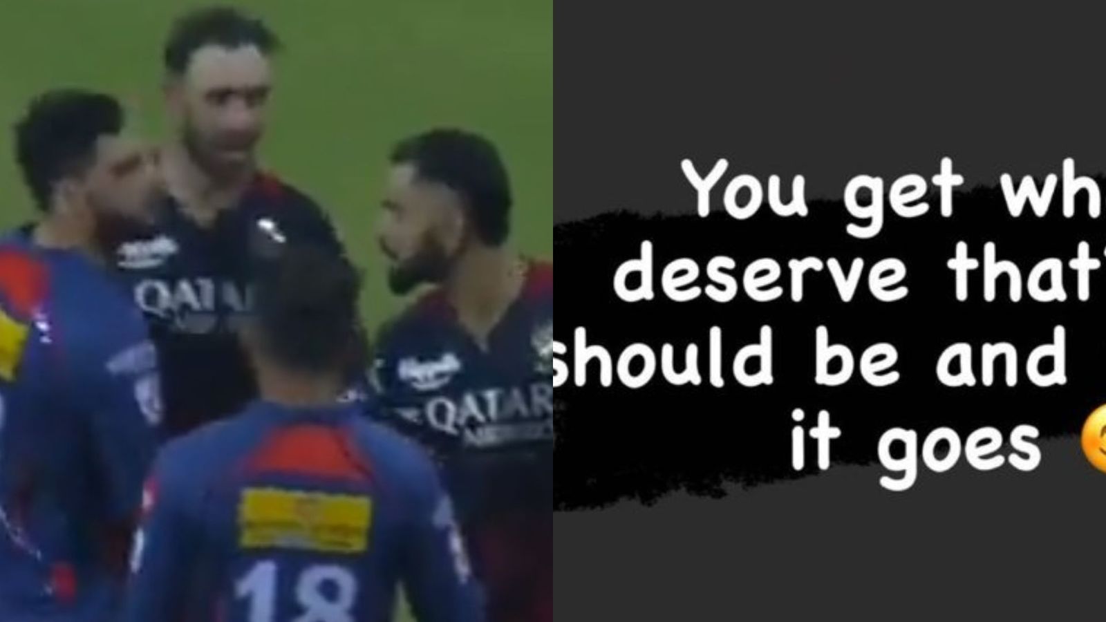'You get what you deserve that's how...': Naveen-ul-Haq takes another jibe at Virat Kohli with cryptic social media message after verbal spat 'You get what you deserve that's how...': Naveen-ul-Haq takes another jibe at Virat Kohli with cryptic social media message after verbal spat