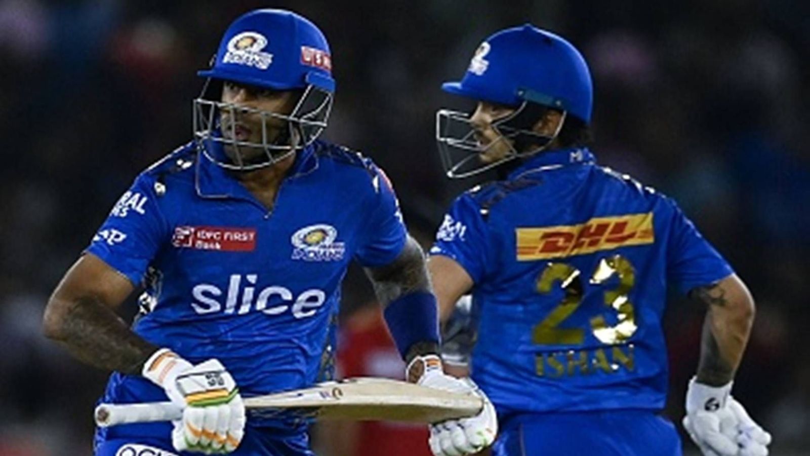 Ishan Kishan, Suryakumar Yadav's mayhem partnership blows PBKS bowlers away as MI chase down 215 with ease Ishan Kishan, Suryakumar Yadav's mayhem partnership blows PBKS bowlers away as MI chase down 215 with ease
