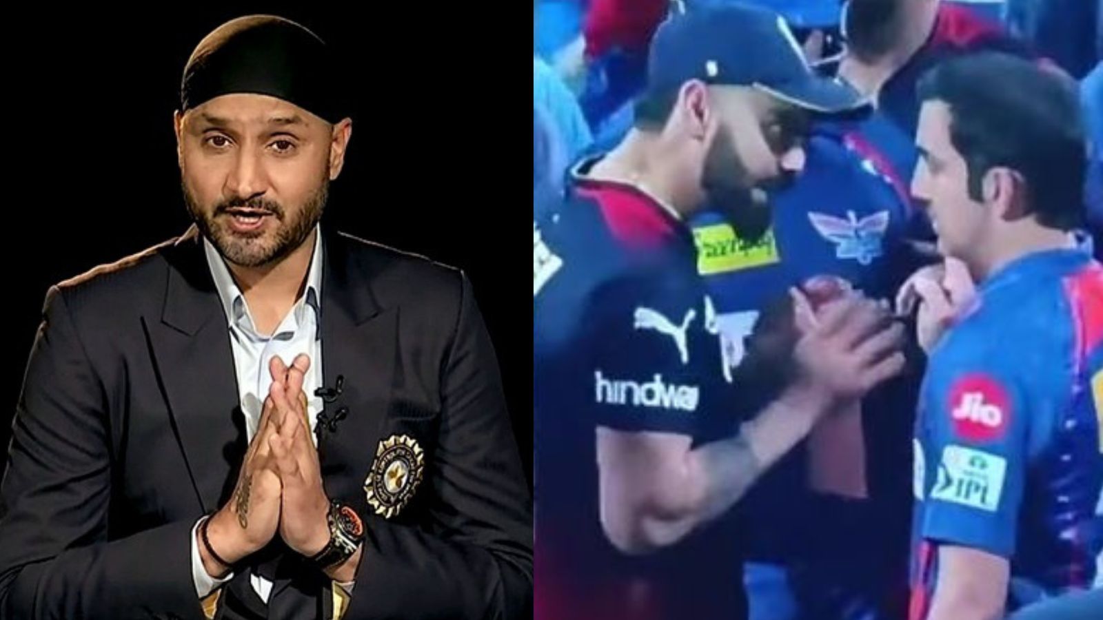 Watch: Harbhajan Singh promises to call a truce to Virat Kohli-Gautam Gambhir's decade-old fight Watch: Harbhajan Singh promises to call a truce to Virat Kohli-Gautam Gambhir's decade-old fight