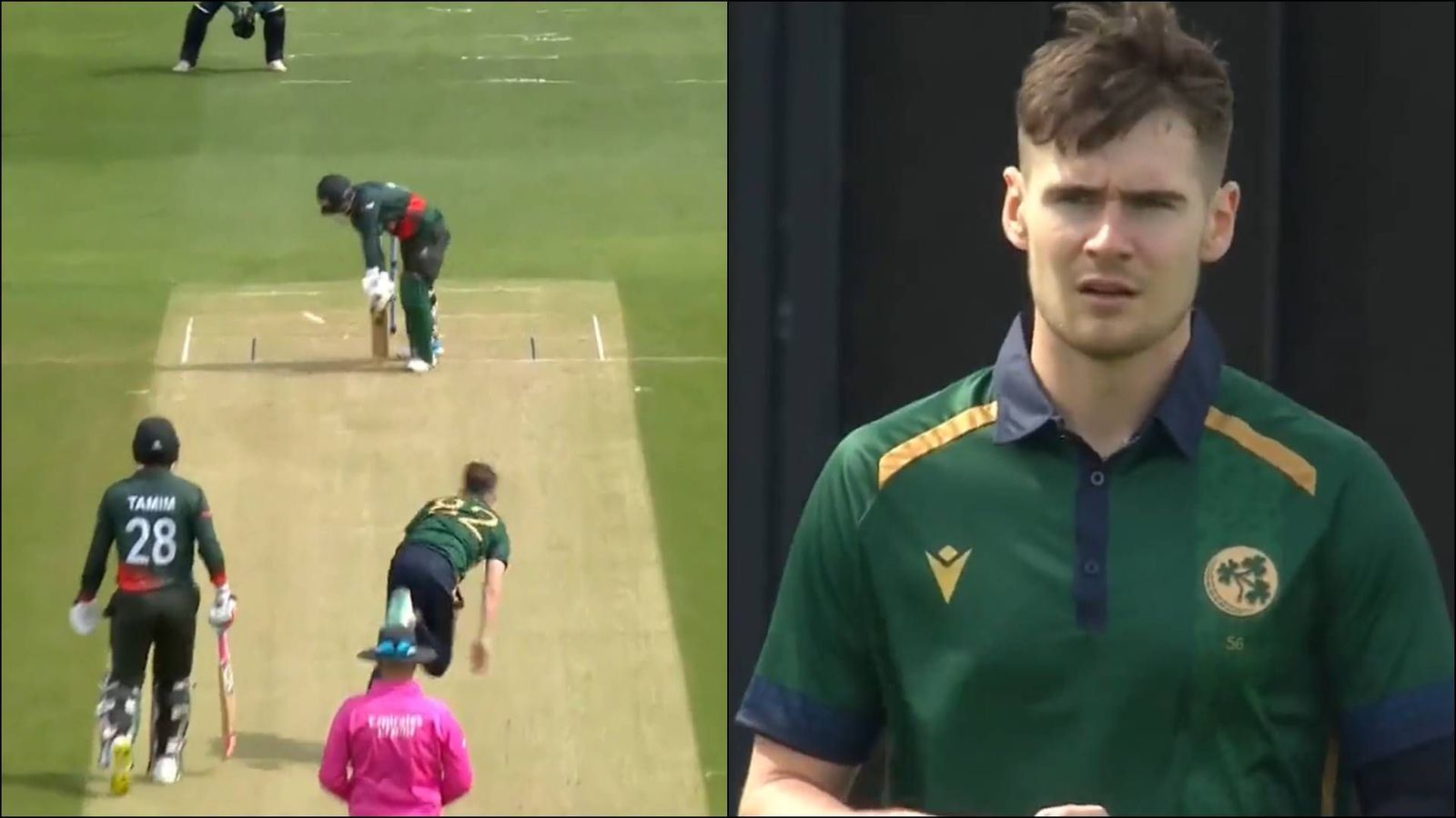 Released from Gujarat Titans, Irish pacer Joshua Little's toe-crushing yorker to KKR's Bangladesh recruit goes viral Released from Gujarat Titans, Irish pacer Joshua Little's toe-crushing yorker to KKR's Bangladesh recruit goes viral