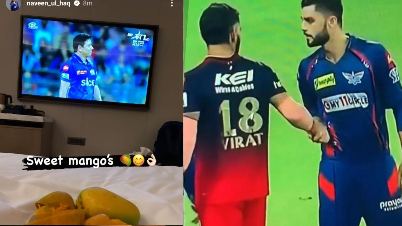 IPL 2023: Naveen-ul-Haq shares yet another cryptic message during RCB's clash with MI IPL 2023: Naveen-ul-Haq shares yet another cryptic message during RCB's clash with MI