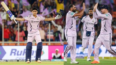 Shubman Gill singlehandedly carries GT to playoffs as pacers Mohammed Shami, Mohit Sharma run rampage on SRH batters SportsTak