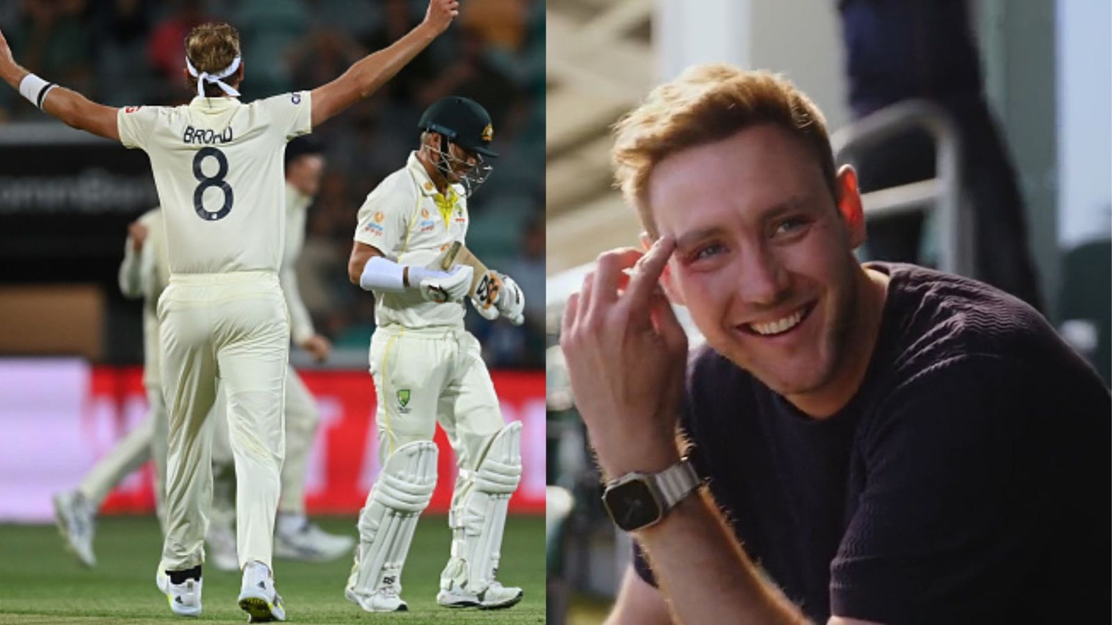 'What's Warner good for? Absolutely nothing!' — Watch Stuart Broad participate in hilarious song parody ad which will leave you in splits! 'What's Warner good for? Absolutely nothing!' — Watch Stuart Broad participate in hilarious song parody ad which will leave you in splits!