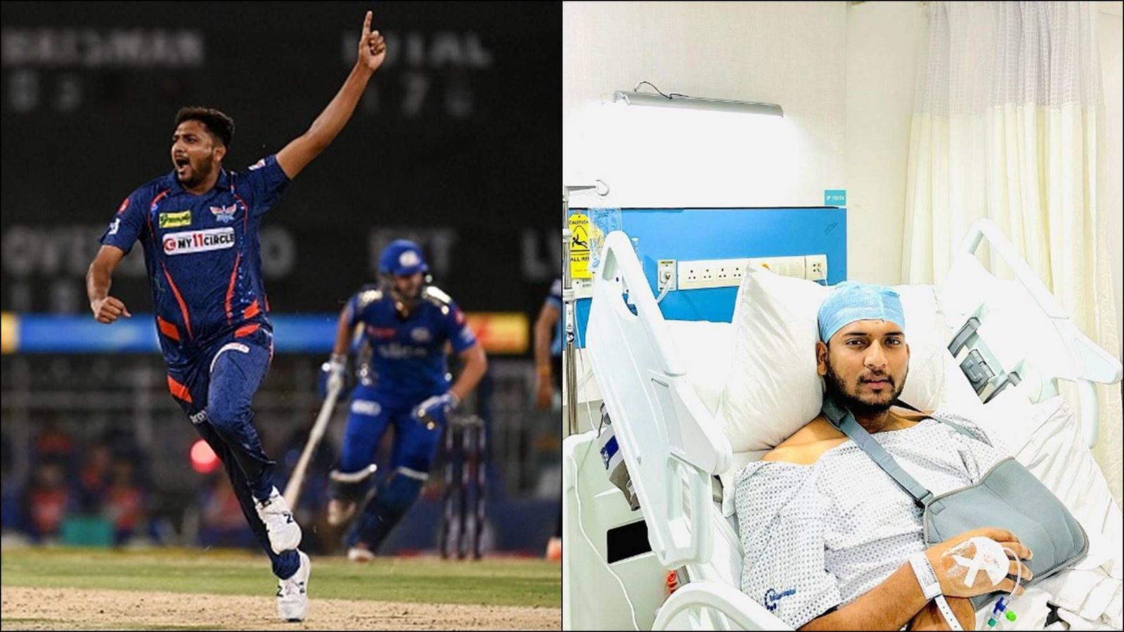 ‘If I was late by another month they would have had to amputate my hand’: LSG’s last over hero Mohsin Khan narrates ordeal that left him hopeless ‘If I was late by another month they would have had to amputate my hand’: LSG’s last over hero Mohsin Khan narrates ordeal that left him hopeless