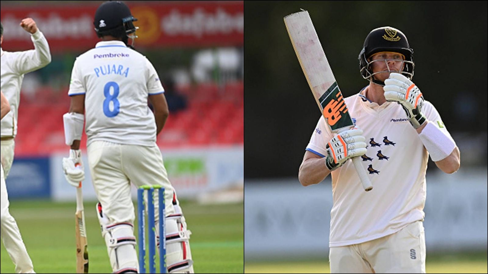 Cheteshwar Pujara gets out to Australian pacer for first duck of the season, Steve Smith hits first fifty for Sussex before WTC final Cheteshwar Pujara gets out to Australian pacer for first duck of the season, Steve Smith hits first fifty for Sussex before WTC final