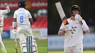Cheteshwar Pujara gets out to Australian pacer for first duck of the season, Steve Smith hits first fifty for Sussex before WTC final SportsTak