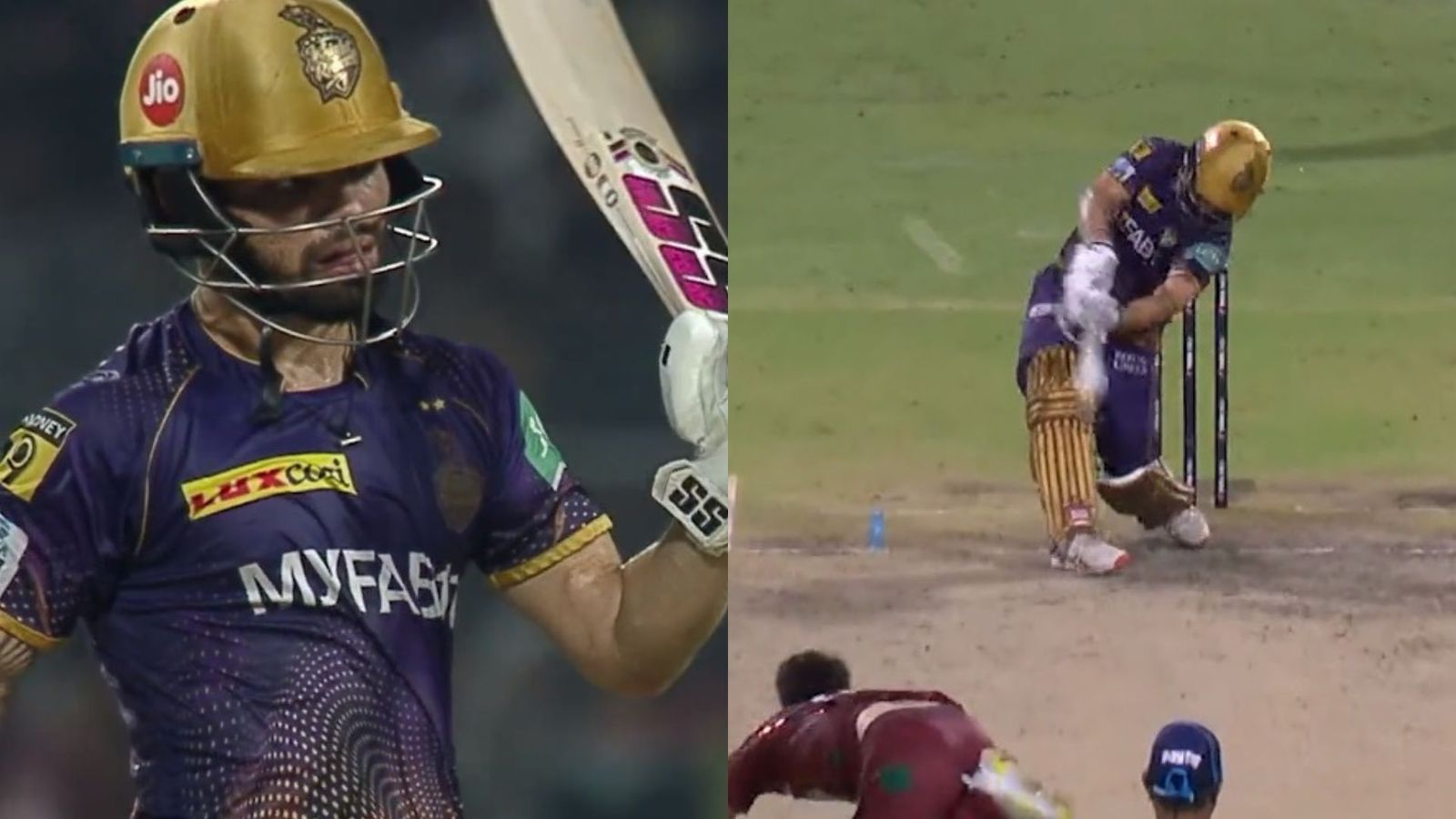 Watch: Rinku Singh unleashes fifth longest six of IPL 2023, smacks a 110-meter six to stun fans at Eden Gardens Watch: Rinku Singh unleashes fifth longest six of IPL 2023, smacks a 110-meter six to stun fans at Eden Gardens
