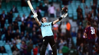 'Felt like I played a rugby match... I don't think I'm going to sleep tonight': Australia bowling all-rounder after 34-ball century in T20 Blast SportsTak