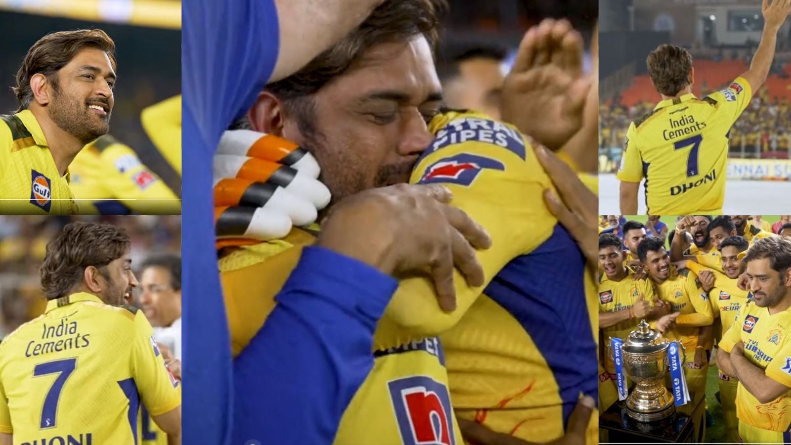 Watch: A two-and-a-half minute video that captures MS Dhoni's reaction, celebration and tears after Chennai Super Kings win IPL 2023 Watch: A two-and-a-half minute video that captures MS Dhoni's reaction, celebration and tears after Chennai Super Kings win IPL 2023