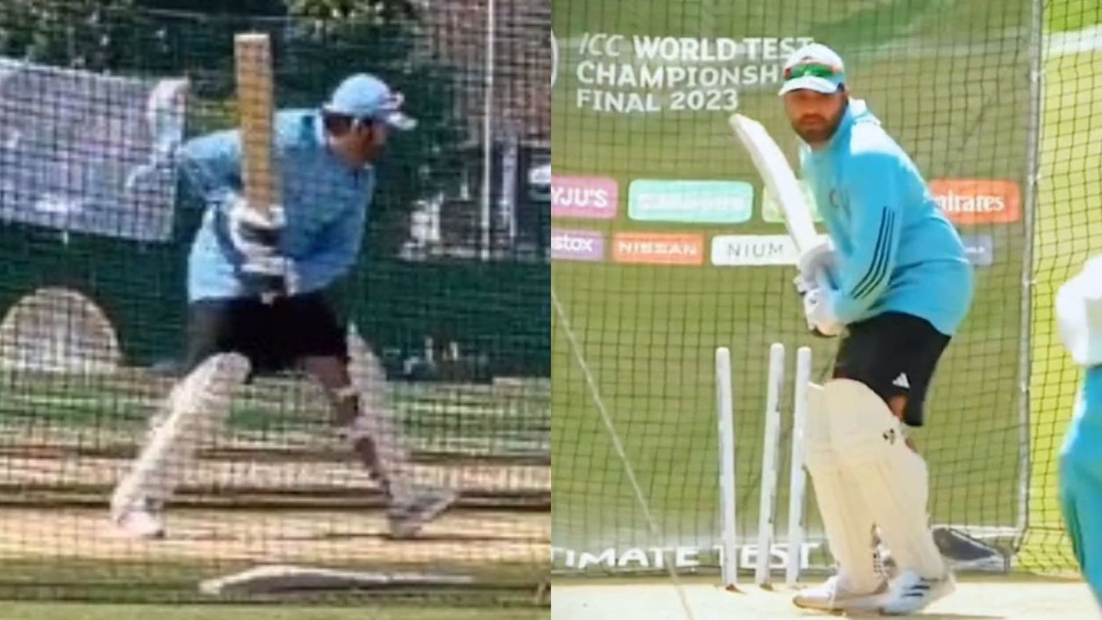 Watch: India Captain Rohit Sharma toils hard in intense net session ahead of 2023 World Test Championship final against Australia Watch: India Captain Rohit Sharma toils hard in intense net session ahead of 2023 World Test Championship final against Australia