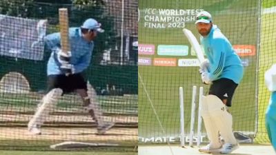 Watch: India Captain Rohit Sharma toils hard in intense net session ahead of 2023 World Test Championship final against Australia SportsTak