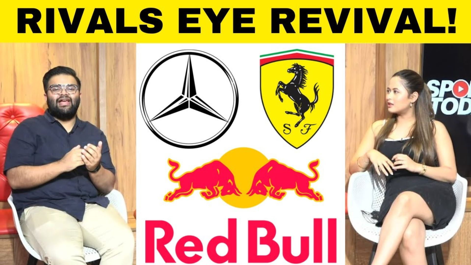 F1 DEBATE - Will Mercedes & Ferrari benefit from 'copying' Red Bull's car concept? SportsTak