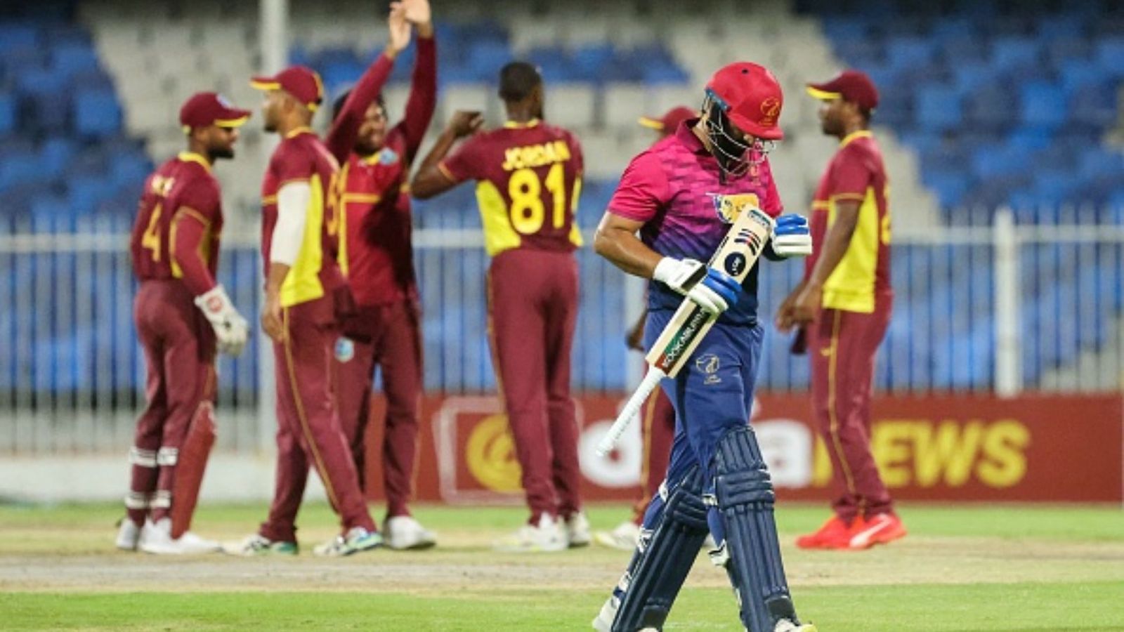 WI vs UAE: King continues good form as West Indies clinch 2nd ODI by 78 runs, take unassailable 2-0 lead WI vs UAE: King continues good form as West Indies clinch 2nd ODI by 78 runs, take unassailable 2-0 lead