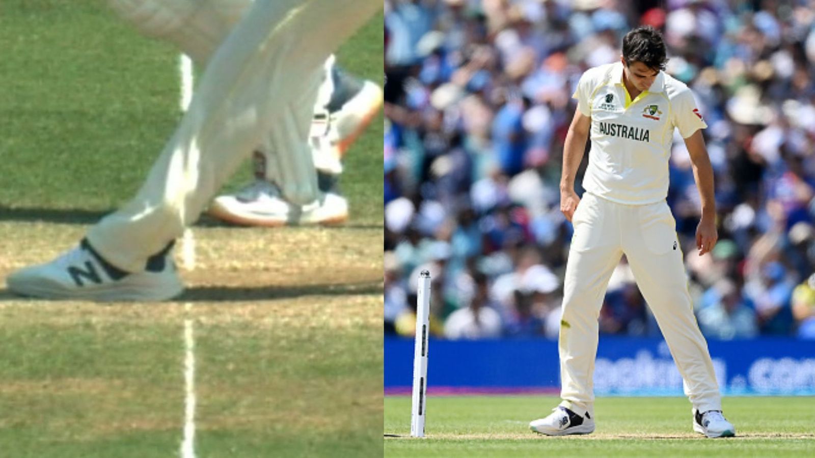 WTC Final: Umpires miss yet another Pat Cummins no-ball as review saves Shardul Thakur this time around WTC Final: Umpires miss yet another Pat Cummins no-ball as review saves Shardul Thakur this time around