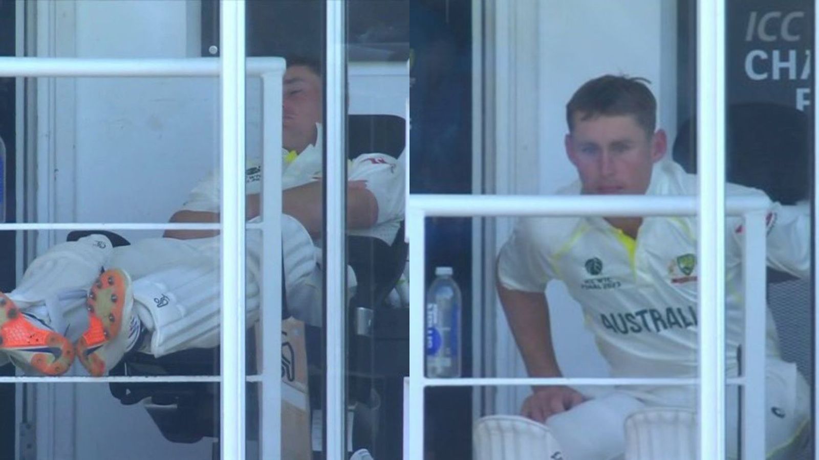 Watch: Marnus Labuschagne's afternoon snooze abruptly interrupted by David Warner's wicket in WTC final Watch: Marnus Labuschagne's afternoon snooze abruptly interrupted by David Warner's wicket in WTC final