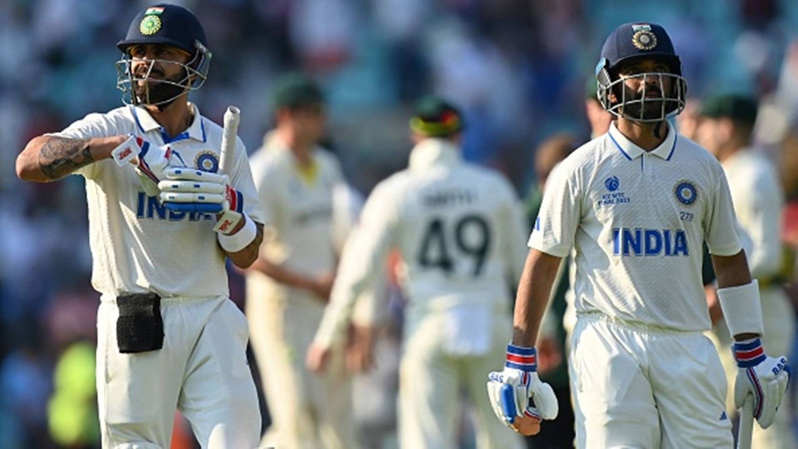 WTC Final: Kohli, Rahane take control of mammoth run chase after top-order's half-baked reply, India 280 runs away from title triumph WTC Final: Kohli, Rahane take control of mammoth run chase after top-order's half-baked reply, India 280 runs away from title triumph